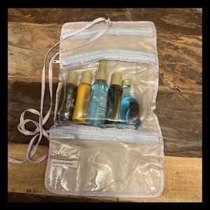 Vintage Victoria's Secret Travel Organizer with Bottles